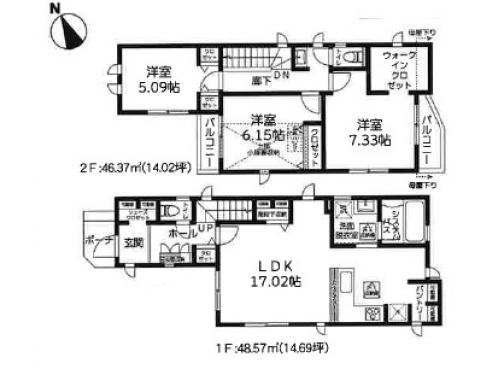 鎌倉市岩瀬　収益売戸建  B号棟