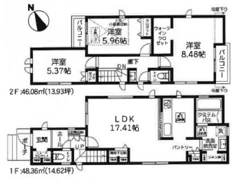 鎌倉市岩瀬　収益売戸建　C号棟