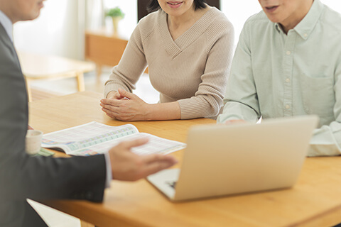 不動産会社に相談 イメージ画像